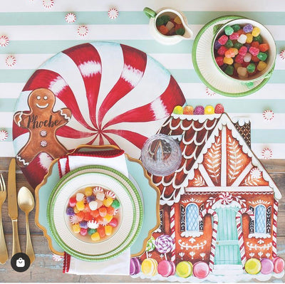 Holiday Paper Decorations - Gingerbread