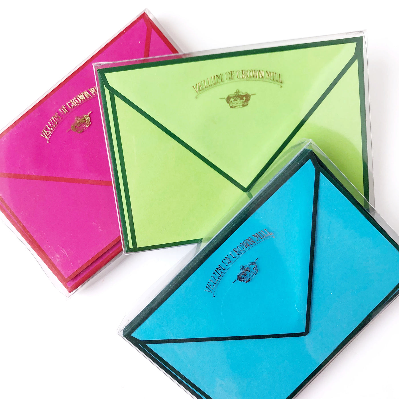 Color Edge Flat Note Card (box of 10) - Barque Gifts