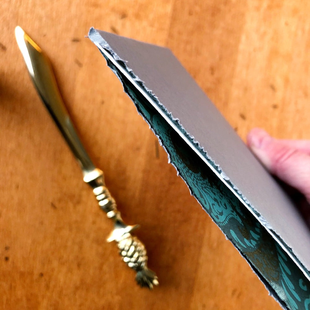 brass letter opener on barquegifts.com