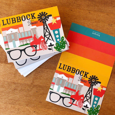 lubbock texas folded notes on barquegifts.com