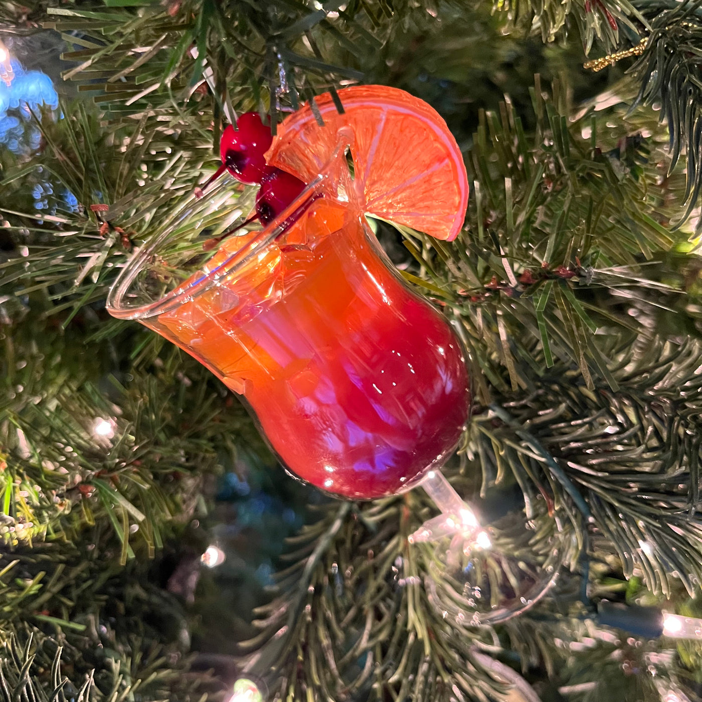 Tequila Sunrise Ornament