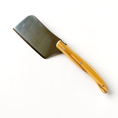 olive wood cheese knife on barquegifts.com