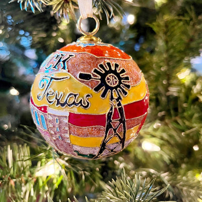 Lubbock Icons Cloisonné  Ornament (2022)