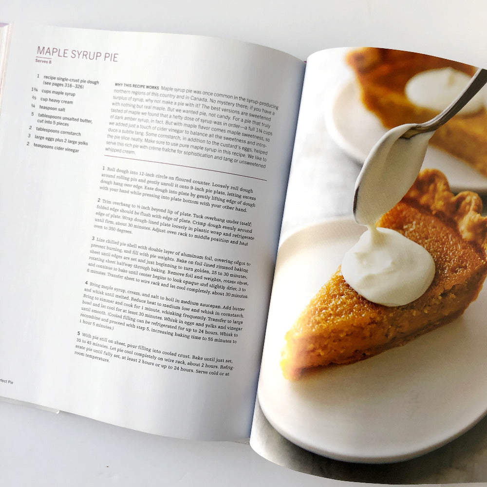 perfect pie cookbook on barquegifts.com