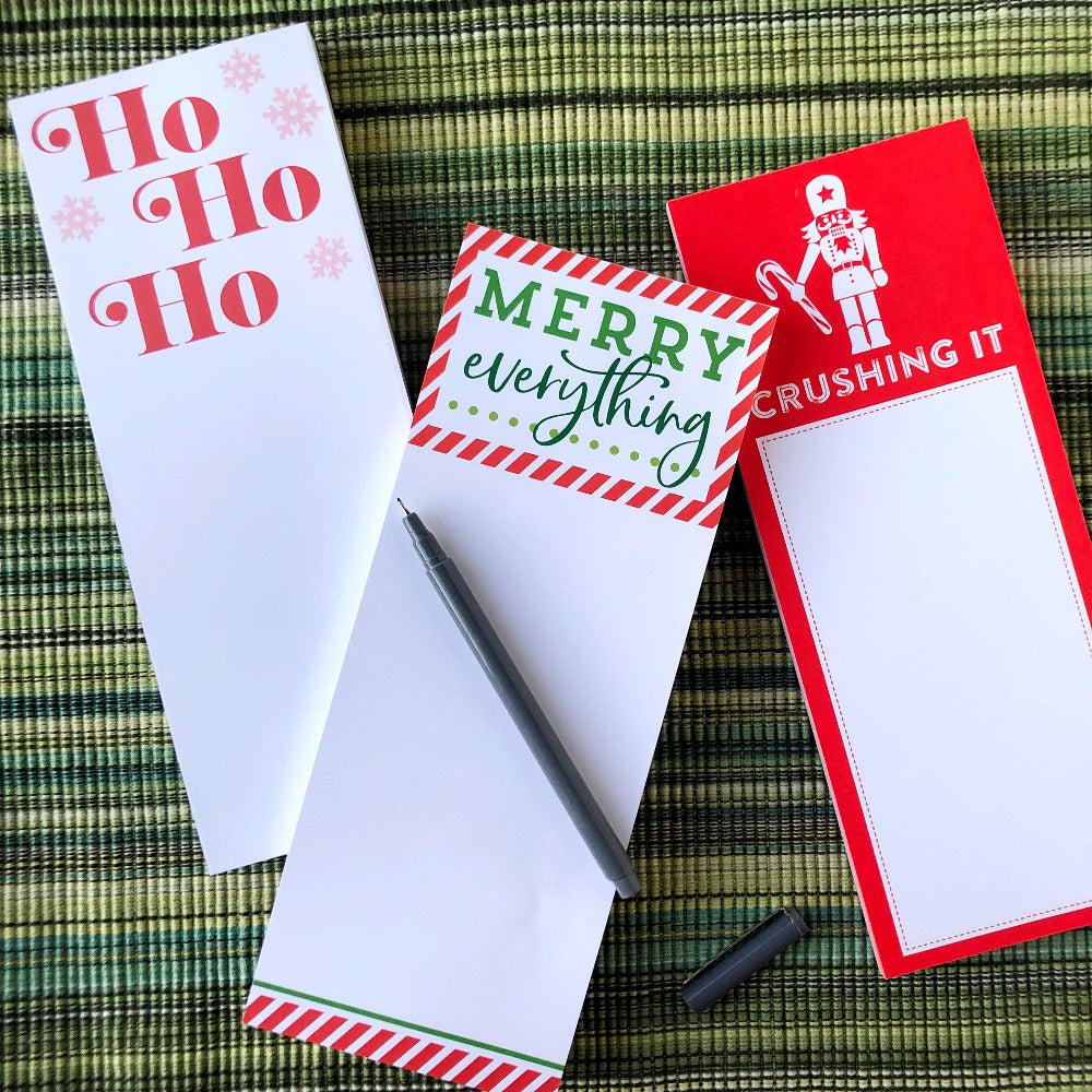 holiday notepads on barquegifts.com
