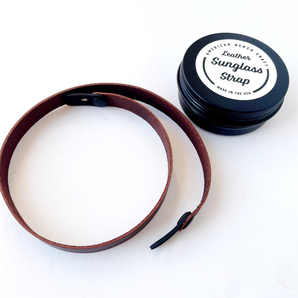 Personalized Leather Sunglasses Strap