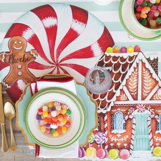 gingerbread tablescape on barquegifts.com
