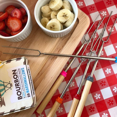 Fire Roasting Sticks (set of 12) - Barque Gifts