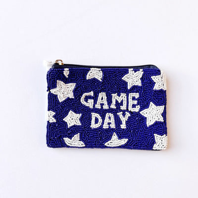 game day stars beaded coin bag on barquegifts.com