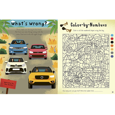 in the car activity book on barquegifts.com