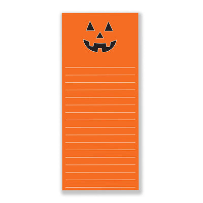 jack-o-lantern notepad on barquegifts.com