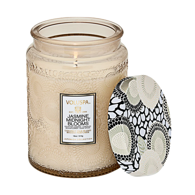 Jasmine Midnight Blooms Voluspa Candles