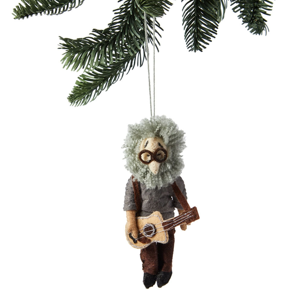 Jerry Garcia Felt Ornament