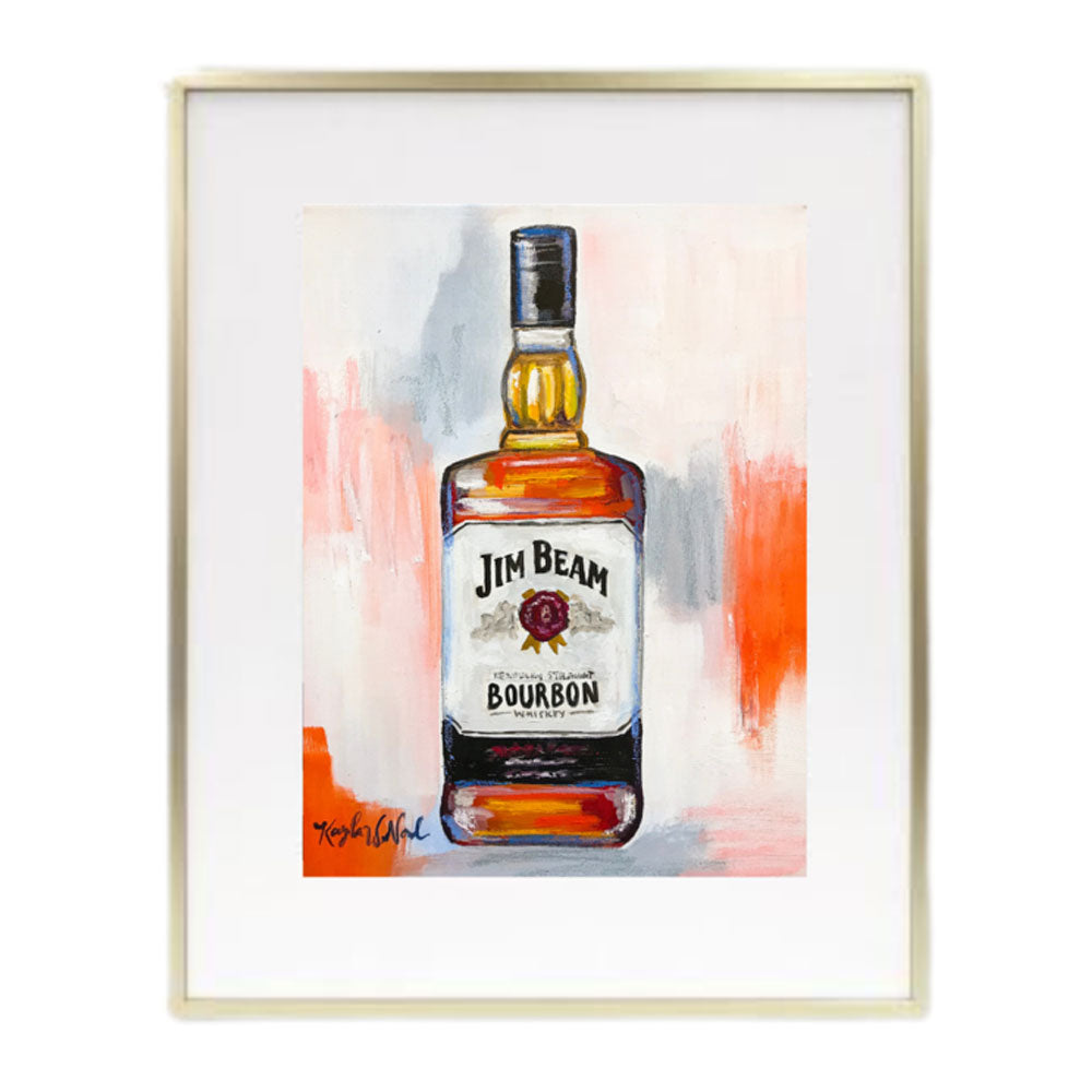 Jim Beam Art Print