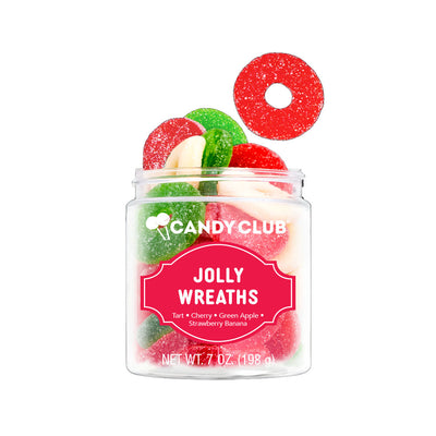 candy club jolly wreaths on barquegifts.com