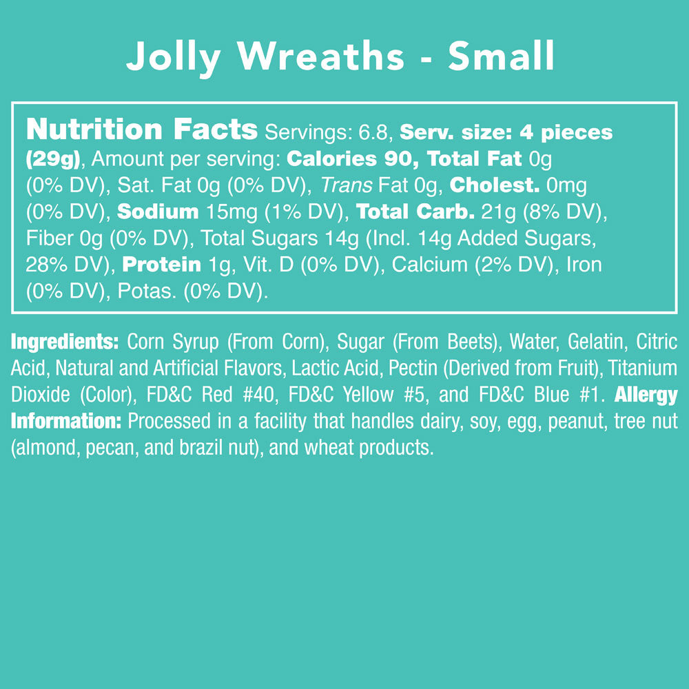 candy club jolly wreaths on barquegifts.com