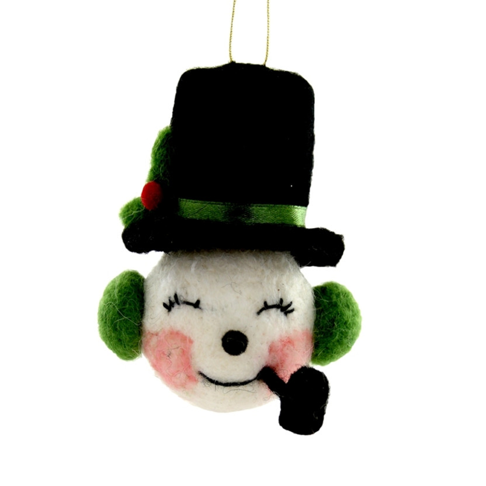 Jolly Snowman Ornament