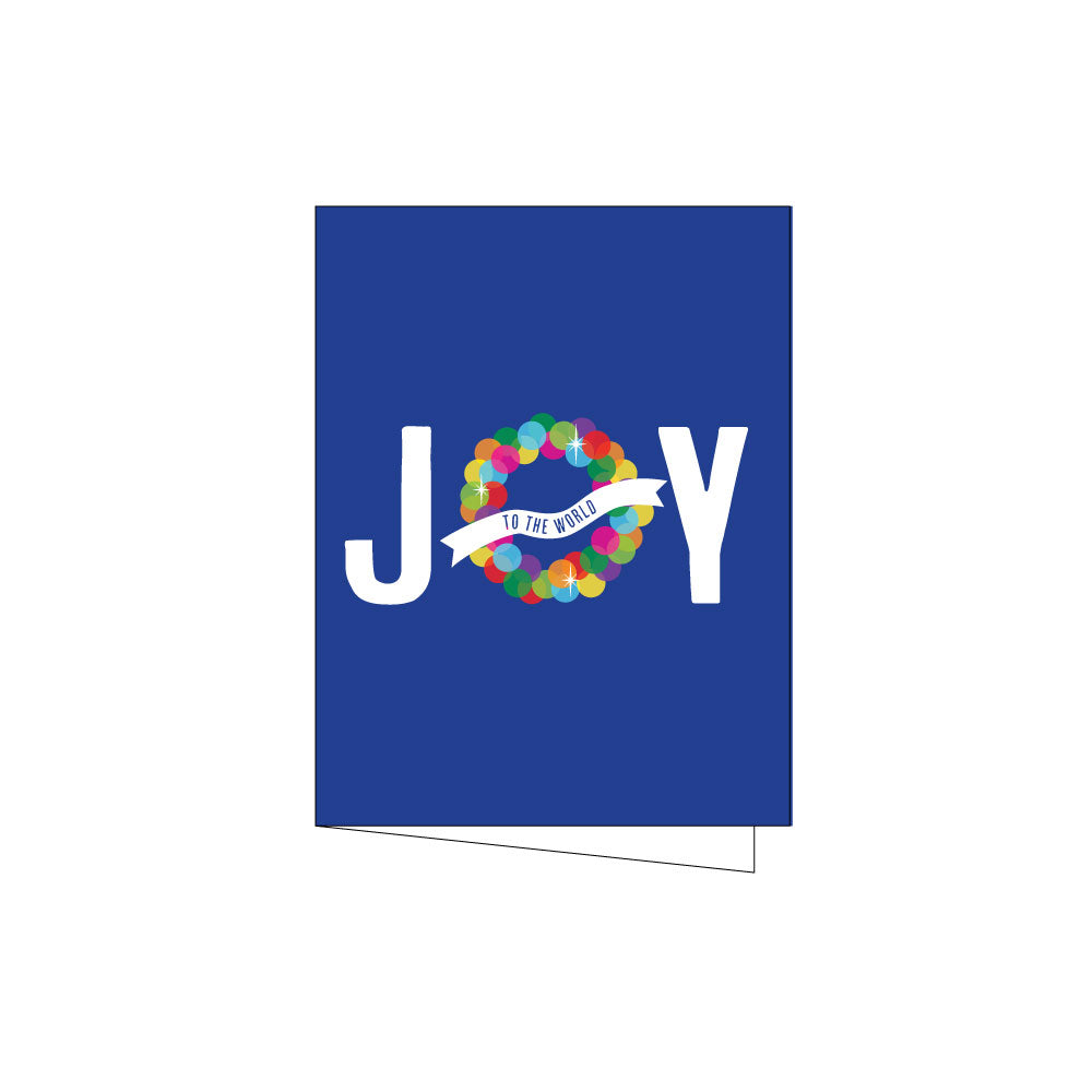 joy to the world holiday card on barquegifts.com