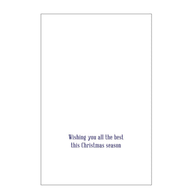 joy hope love holiday card on barquegifts.com