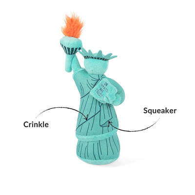 Lady Liberty Dog Toy