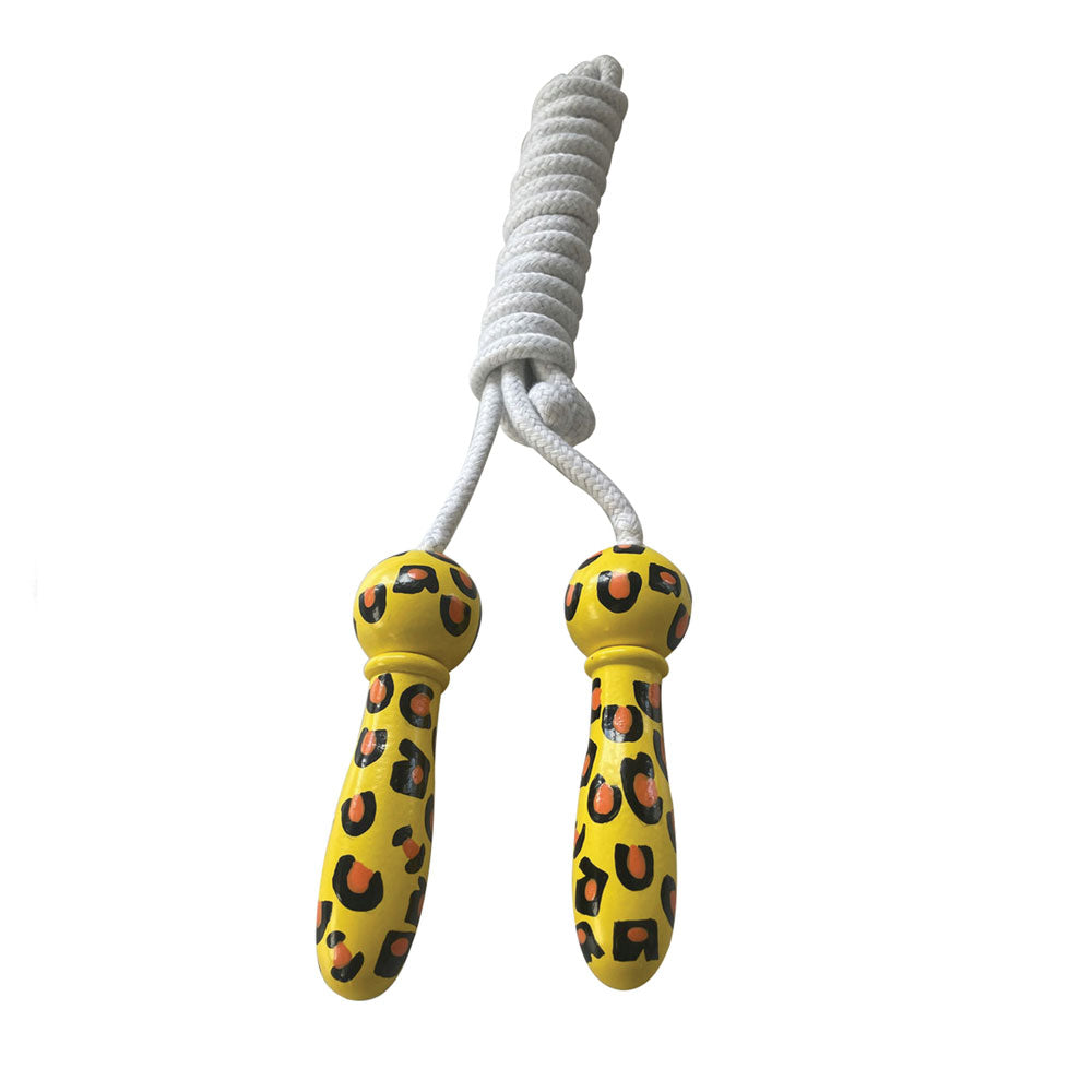 Leopard Skipping Rope