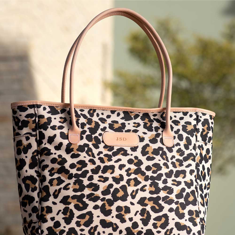 jon hart leopard tyler tote on barquegifts.com
