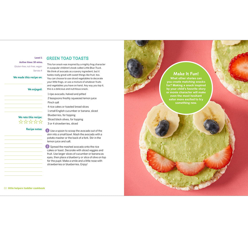 Little Helpers Toddler Cookbook