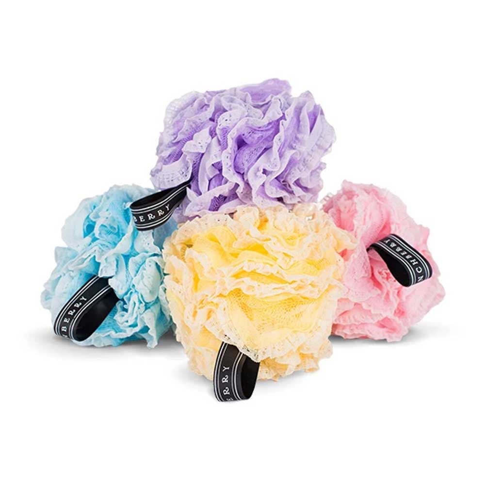 ruffled loofah on barquegifts.com