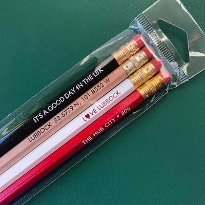 Lubbock Pencil Set - Barque Gifts