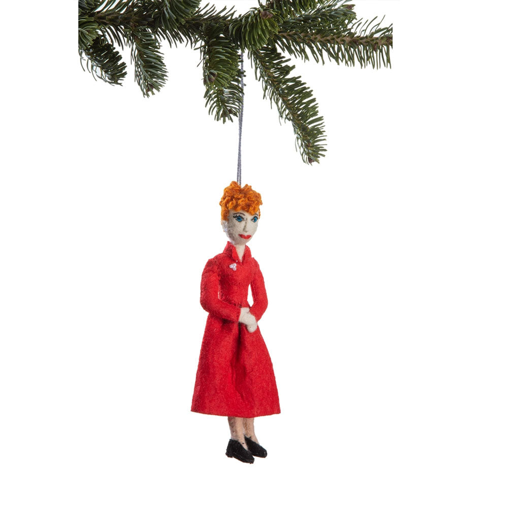 Lucille Ball Felt Ornament