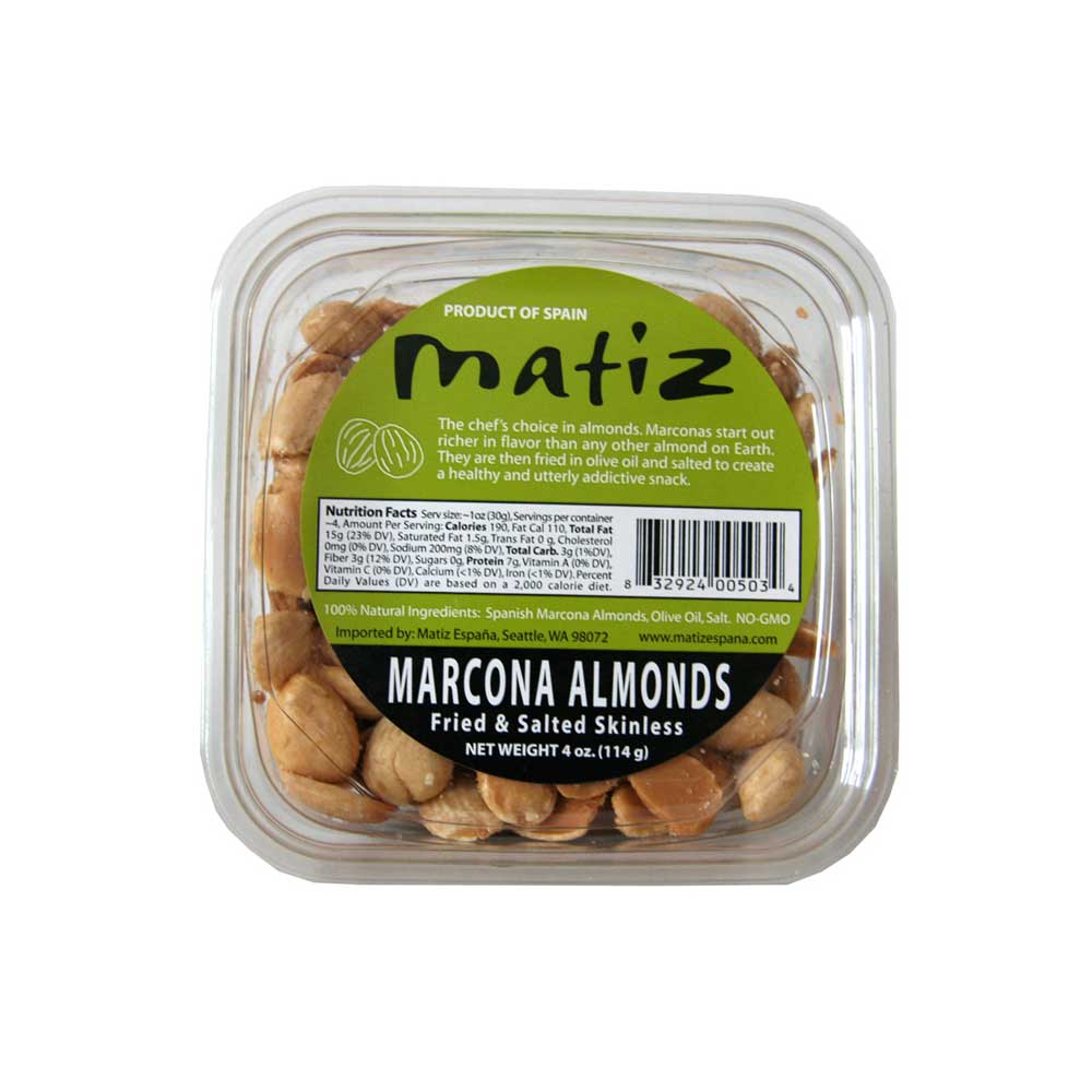 Matiz marcona almonds on barquegifts.com