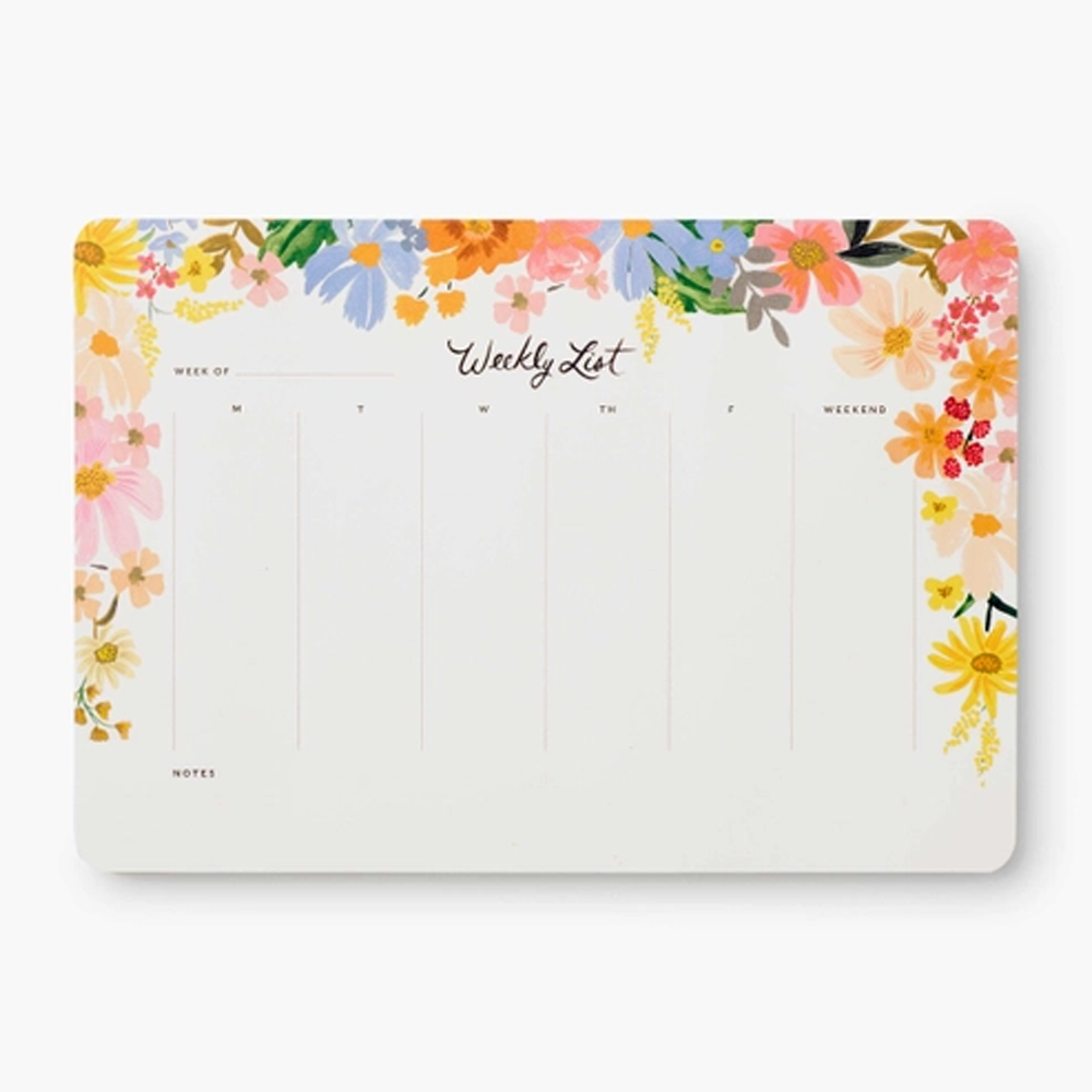 Weekly Desk Notepads