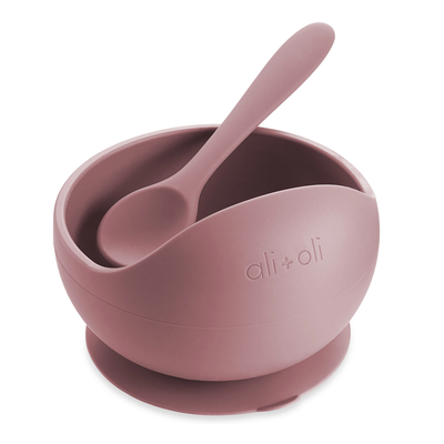 Suction Bowl and Spoon Set