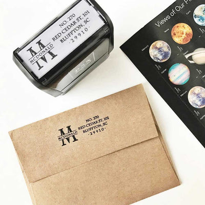 McDonald Self-Inking Stamp - Barque Gifts