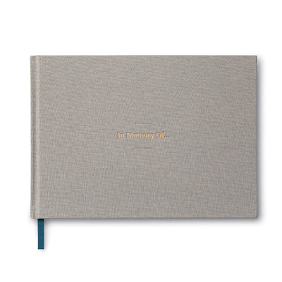 in memory of guest book on barquegifts.com