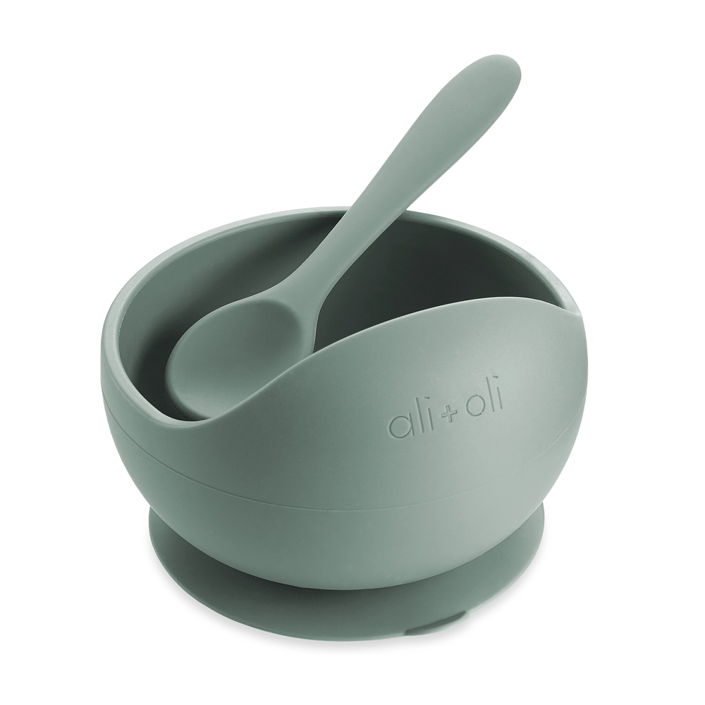 Suction Bowl and Spoon Set