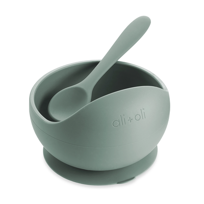 Suction Bowl and Spoon Set