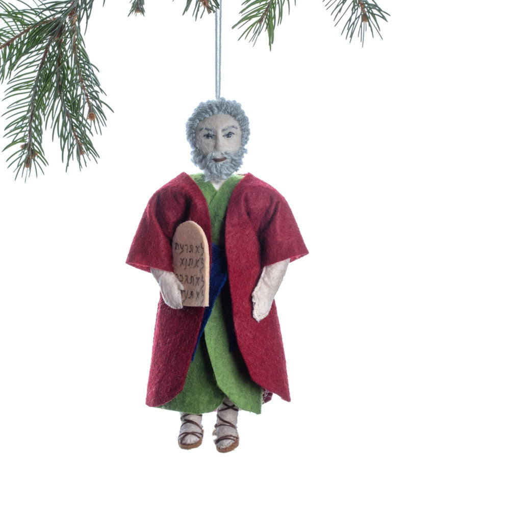Moses Felt Ornament