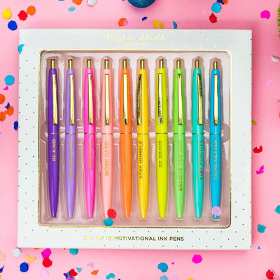 Motivational Pens (set of 10)