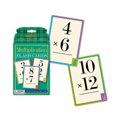 Multiplication Flash Cards - Barque Gifts