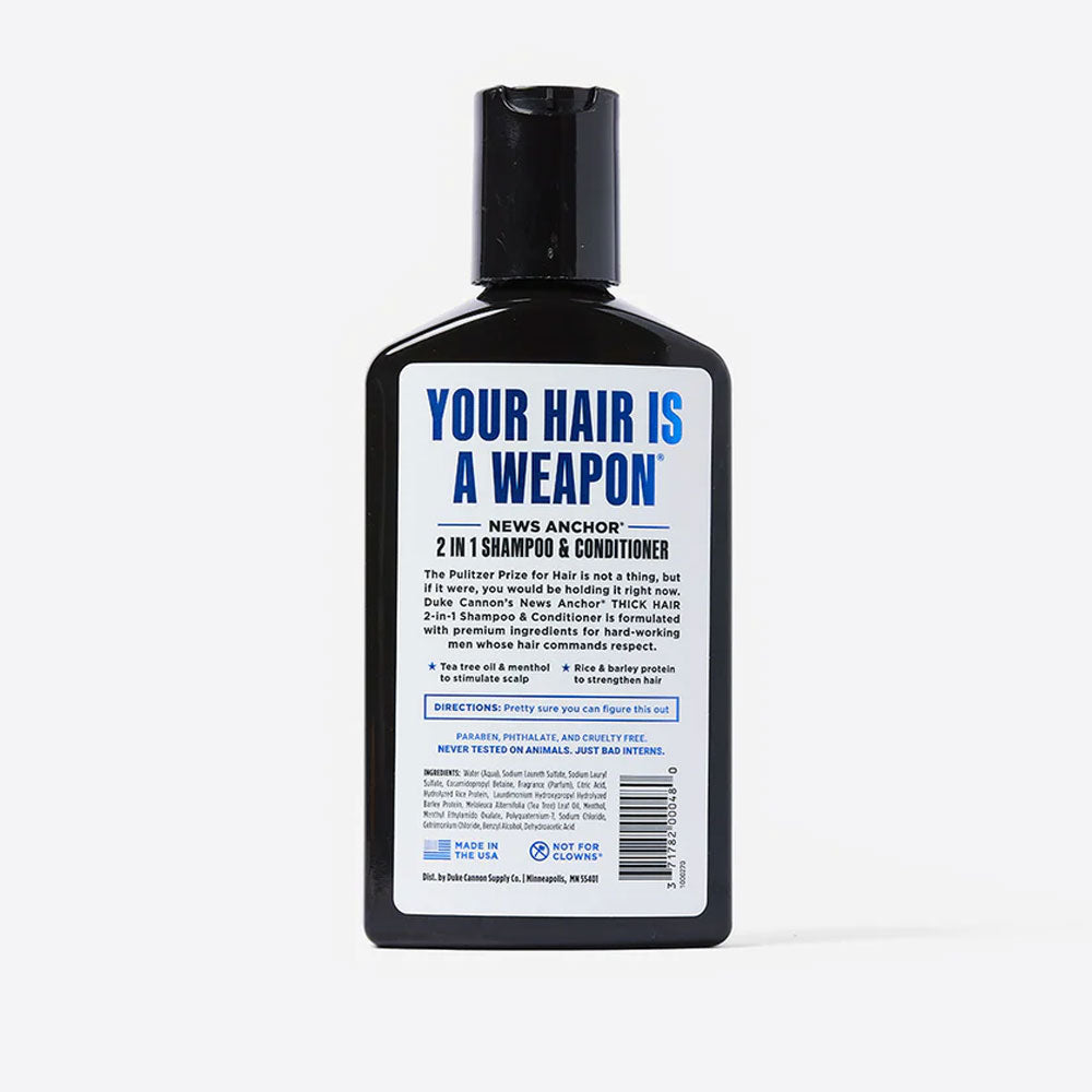 News Anchor Naval Diplomacy Hair Wash