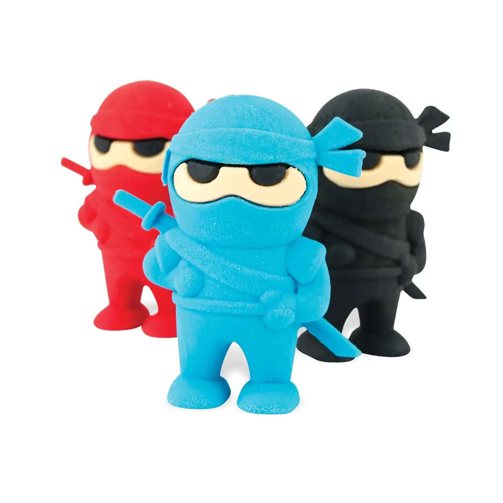 Ninja Erasers (set of 3)