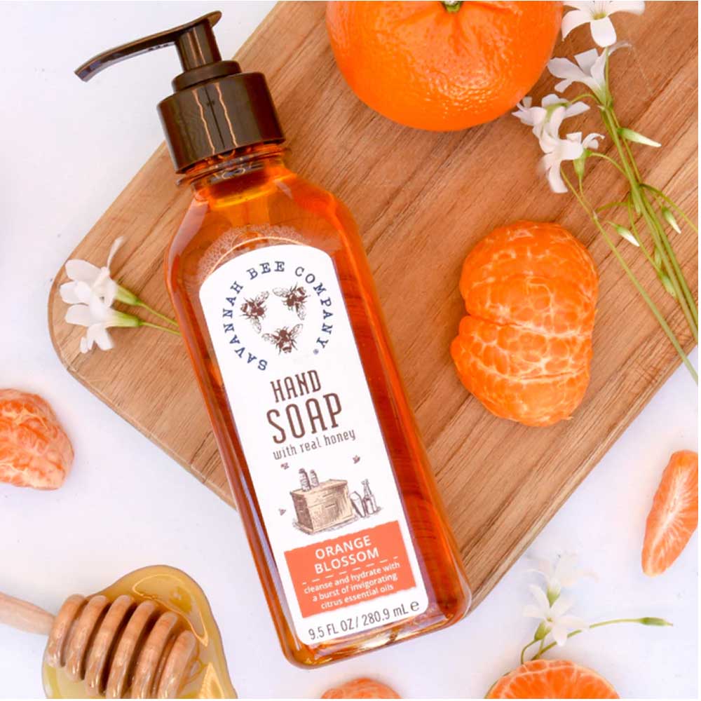 Orange Blossom Honey Hand Soap - Barque Gifts