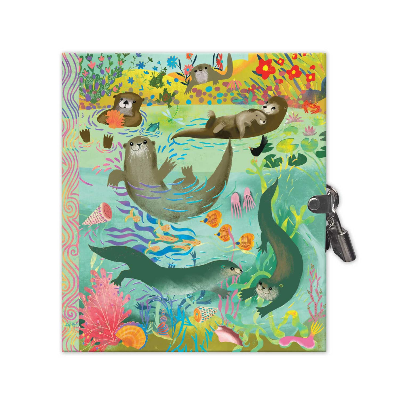 Otters Locking Journal - Barque Gifts