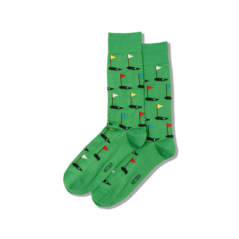 Men's Putting Green Socks (kelly)