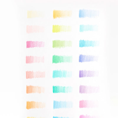 Pastel Hues Colored Pencils (set of 24)