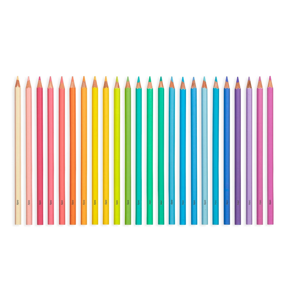 Pastel Hues Colored Pencils (set of 24)