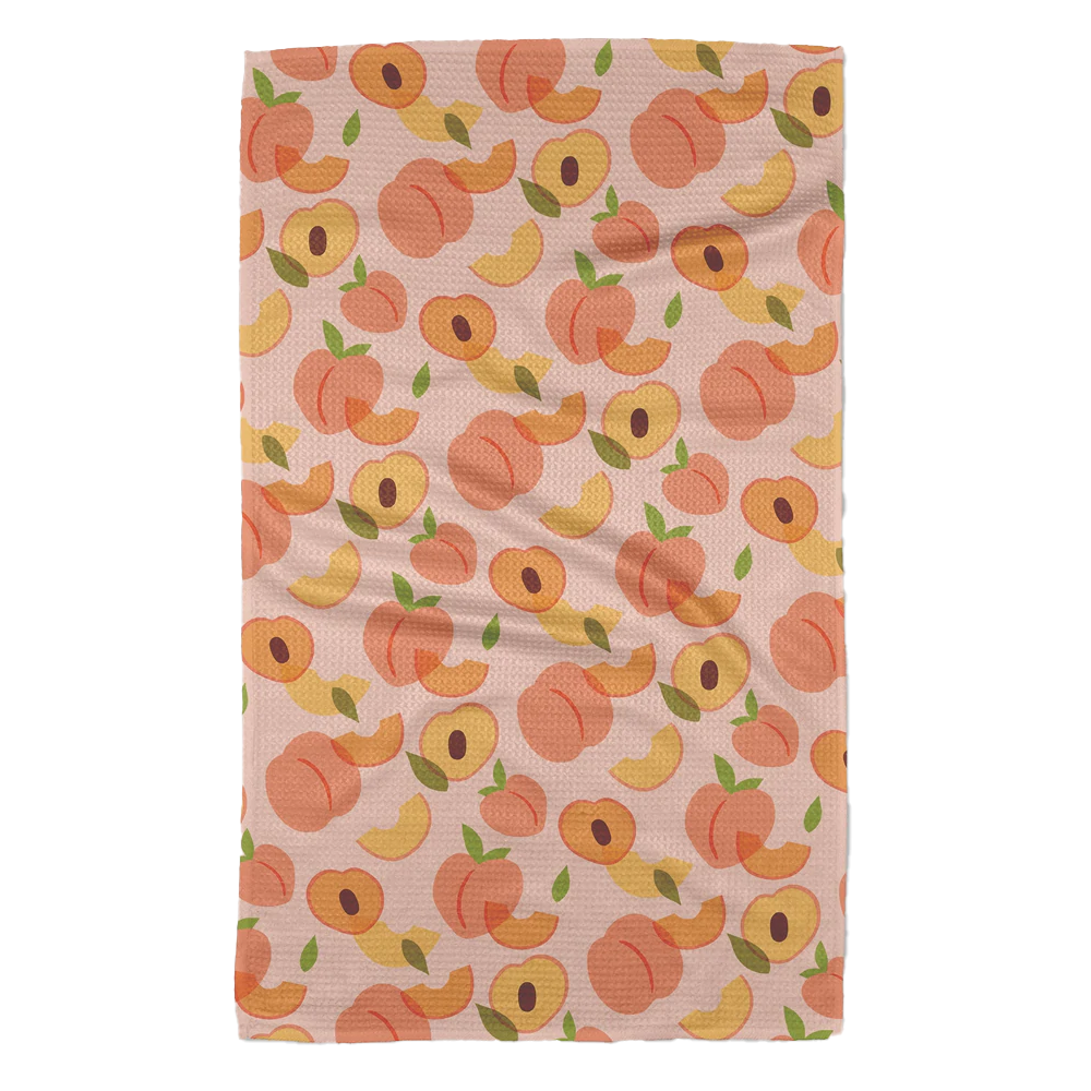 Peaches Kitchen Tea Towel