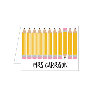 Pencil Folded Note