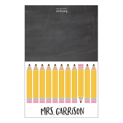Pencil Folded Note